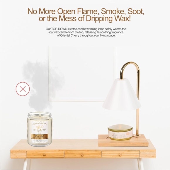 Candle Warmer Lamp With Timer - Picture 4 of 6